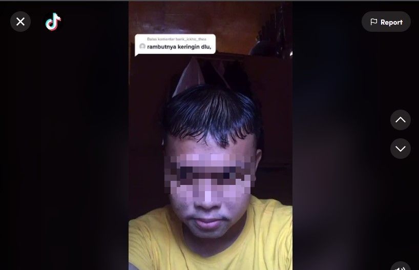 Mau Potong Rambut Kaya Fadly Faisal, Ekspektasi Lelaki Ini Ketinggian Saat Lihat Hasilnya. (Dok: TikTok/takbirv )