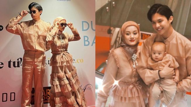 Potret Dinda Hauw dan Rey Mbayang Liburan di Dubai. (Instagram/@dindahw)