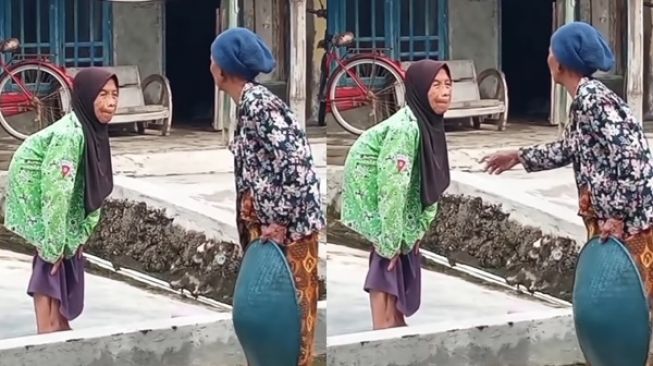 Bikin Gemas, Dua Nenek Ini Tertawa dan Bercanda Bersama: Menua Bersama Bestie (Instagram/@videokemanusiaan)