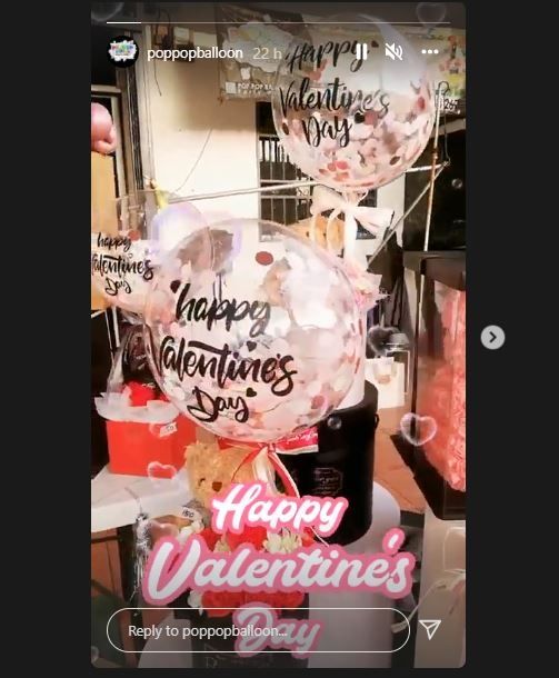 Hari Valentine, Wanita Ini Buka Toko Bunga Drive Thru di Halaman Rumah (instagram.com/poppopballoon)