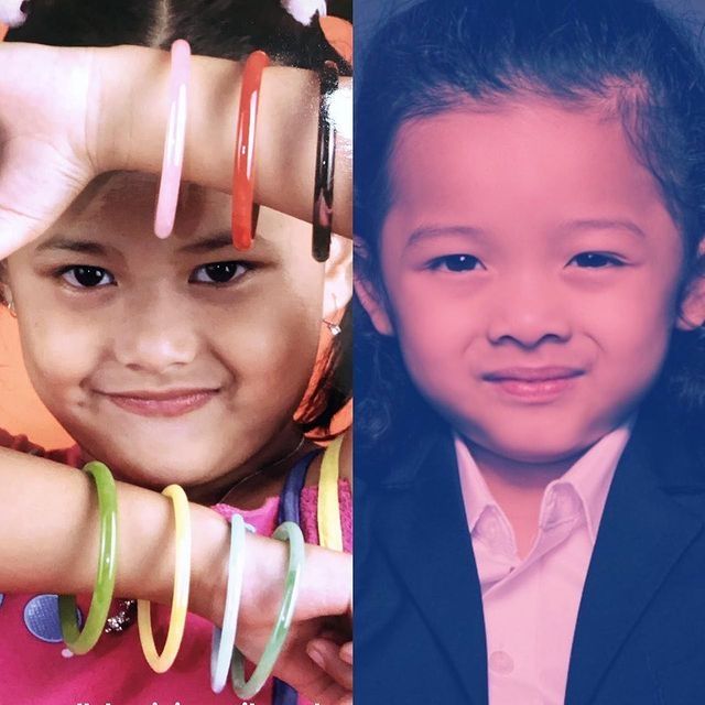 Aurel Hermansyah kecil dan Arsya Hermansyah, mirip kan? [Instagram]