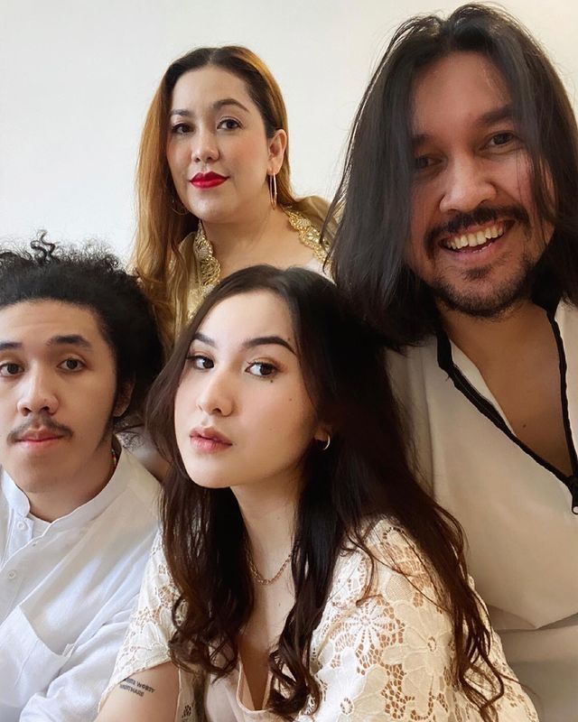 Potret Vokalis Band Bareng Putrinya.(Instagram/@audrey.davis)