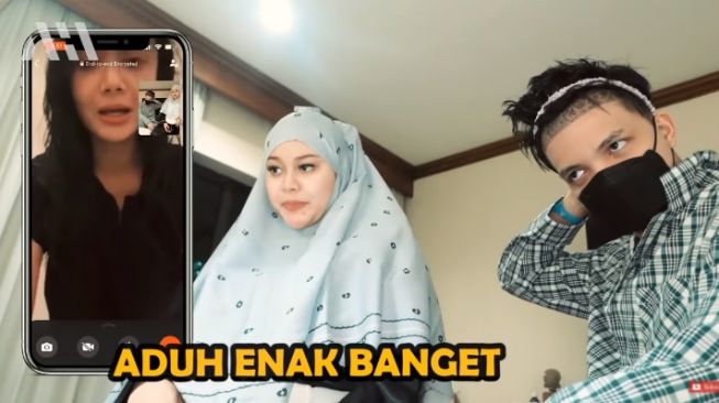 Atta Halilintar pamer transplantasi rambut ke Krisdayanti (YouTube.com)