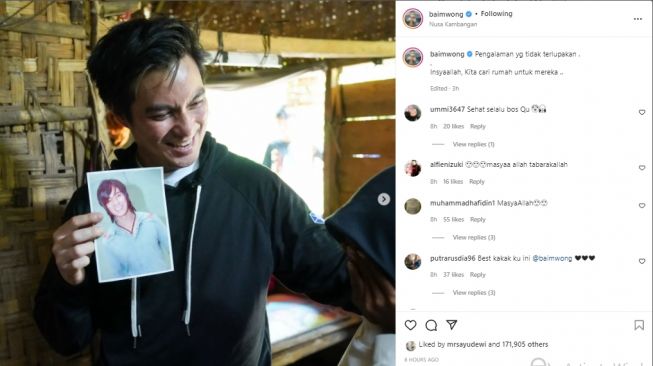 Baim Wong temui fans-nya (instagram.com)