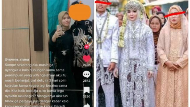 Viral suami selingkuh dengan ibu mertua (Twitter/@sosmedkeras)