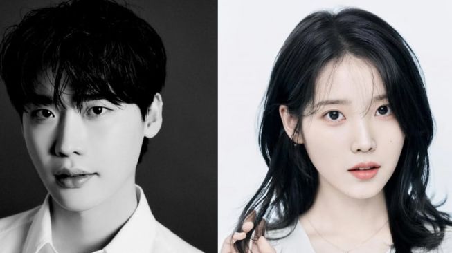 Lee Jong Suk dan IU dikabarkan berkencan. (Twitter/ allkpop)