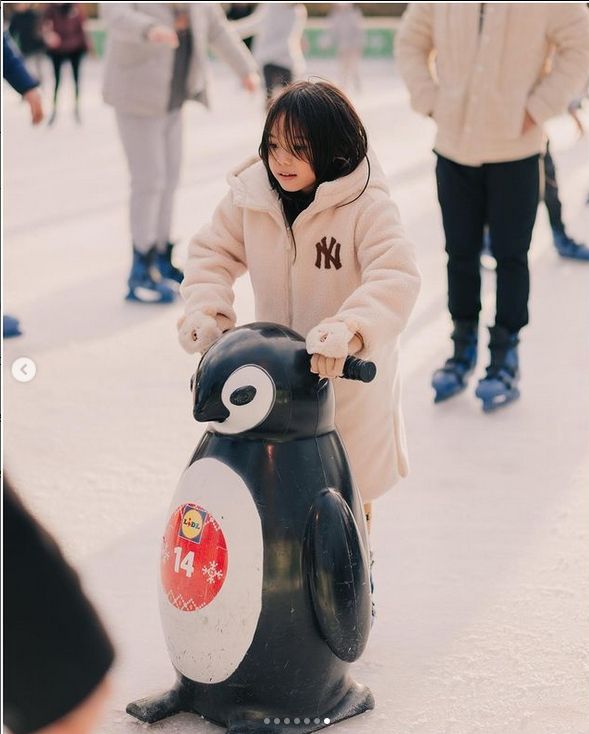 Penguin Skating Aid Gempi. (Dok. Instagram)