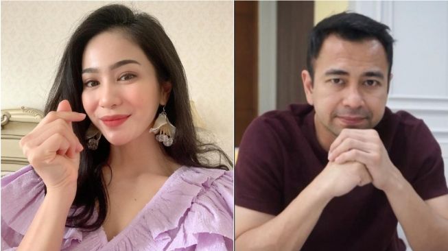 Bunga Zainal dan Raffi Ahmad (Instagram)