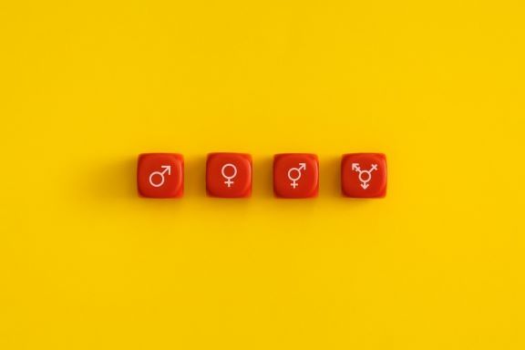 Ilustrasi gender netral, non-biner, lgbt  (Dok. Envato)