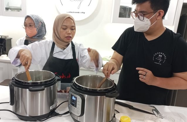 Manfaat memasak di Instant Pot. (Dini/Kabarindong.com)