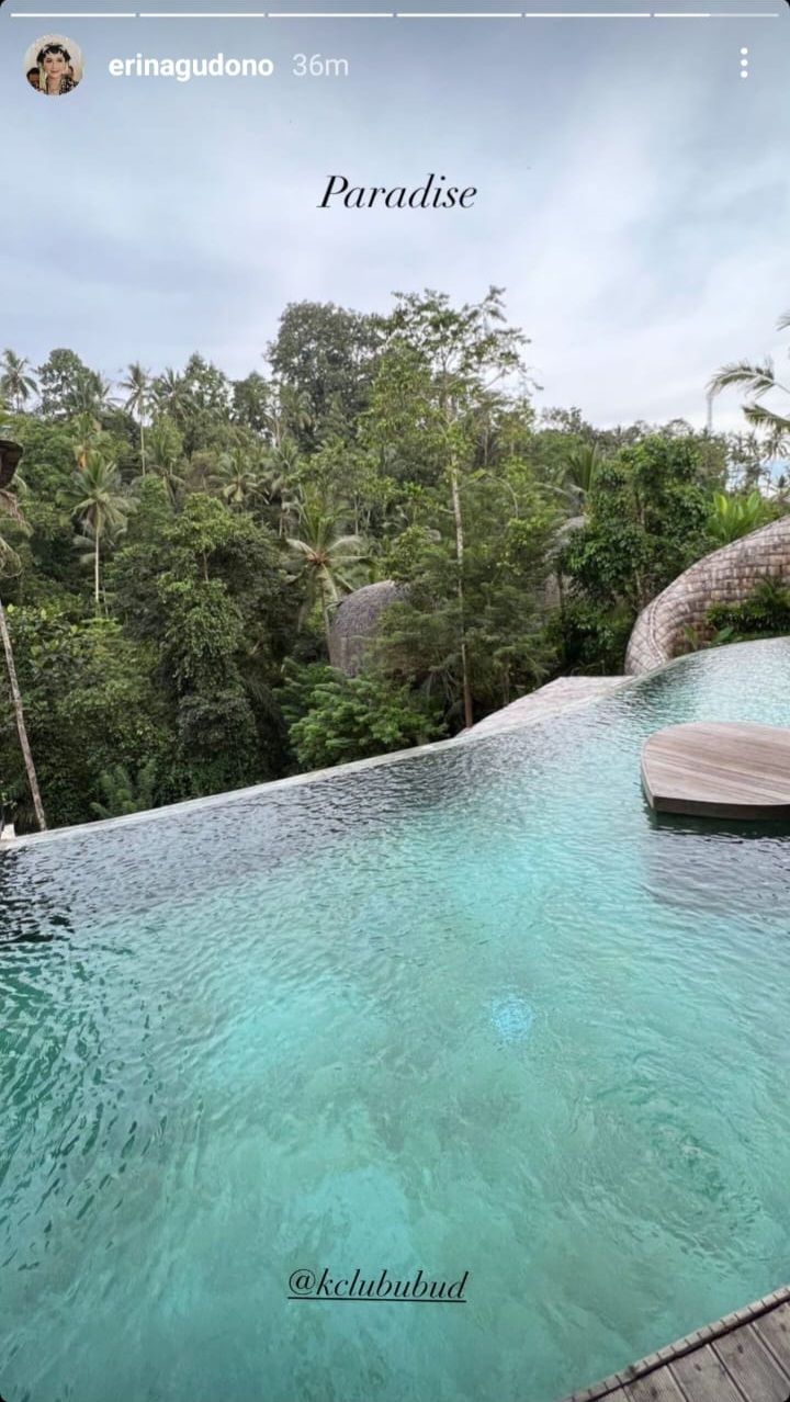 Erina Gudono Liburan di Bali, Segini Harga Villa Mewahnya (Instagram)