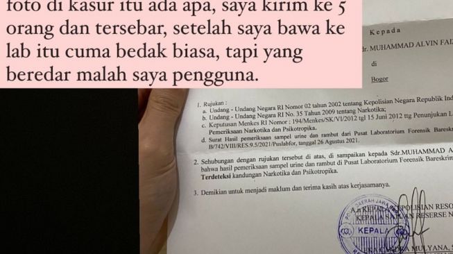 Alvin Faiz membantah dirinya pernah menggunakan narkoba. [Instagram]