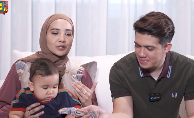 Zaskia Sungkar, Irwansyah dan Ukkasya (YouTube.com)