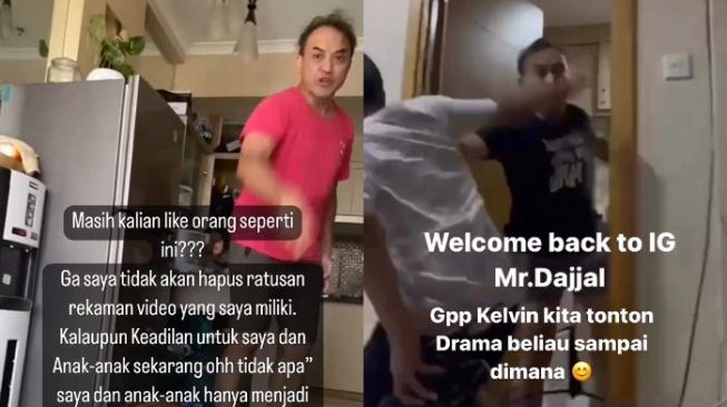 Eks petinggi OVO dan Lazada, Rajen Indrajana Sofiandi melakukan kekerasan terhadap anaknya sendiri. [Instagram]