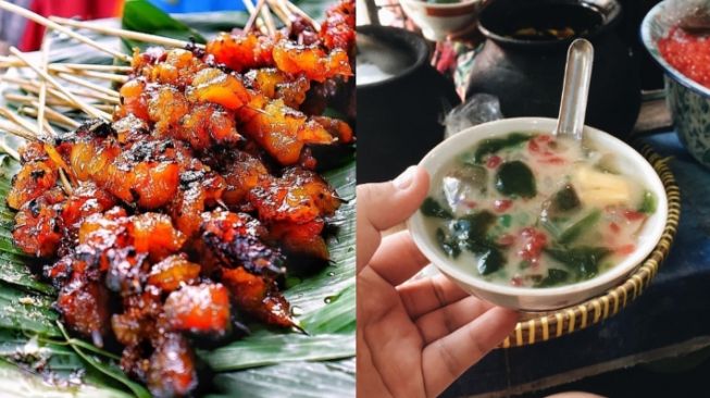 Kuliner di Pasar Beringharjo. (Instagram/sate_kere_beringharjo/andriesetio)