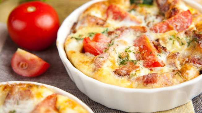 Ilustrasi frittata (shutterstock)